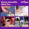 15 Colors Permanent Fabric Paint for Clothes, Fabric Paint for Canvas Textile Paint Cloth Paint Fabric Paint Set Fabric Paints Child Safe Paint for Fabric with 10 Brushes & Storage Box (60ml each)